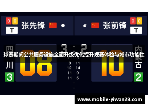 球赛期间公共服务设施全面升级优化提升观赛体验与城市功能性 球赛期间公共服务设施全面升级优化提升观赛体验与城市功能性